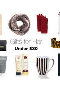 Gift Guide: Gifts for Her Under $30