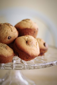One Bowl Chocolate Chip Muffins