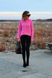 Cozy Pink Pullover