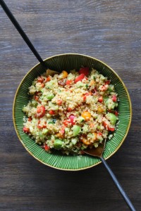 Easy Quinoa Salad With Fresh Vegetables