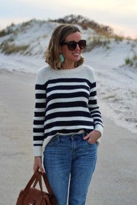 Classic Striped Sweater Under $25