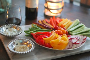 How to Make a Quick and Colorful Crudite Platter