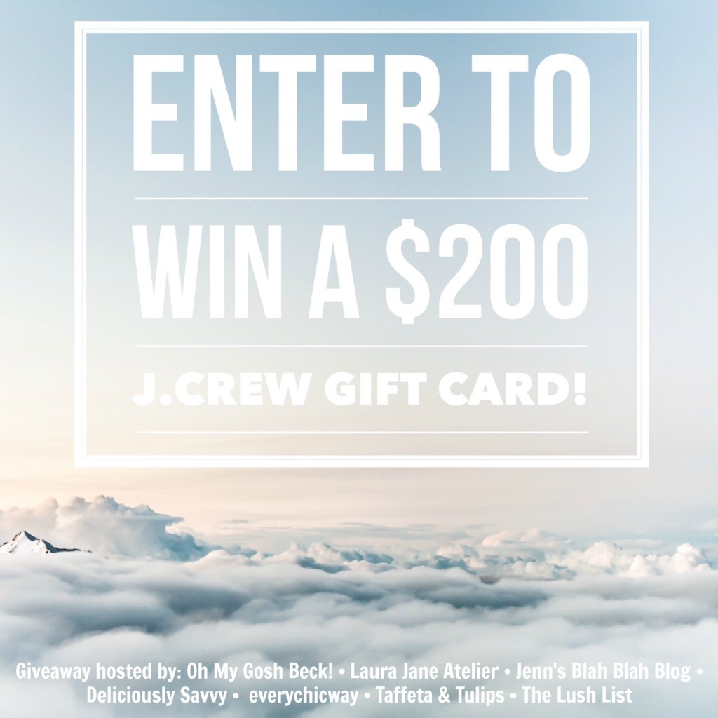JCrew Giveaway May 2015